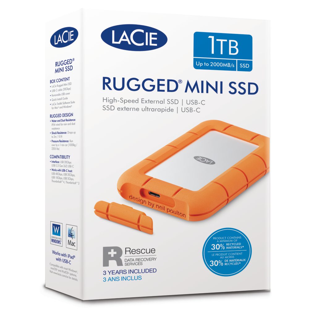 LaCie Rugged Mini SSD 