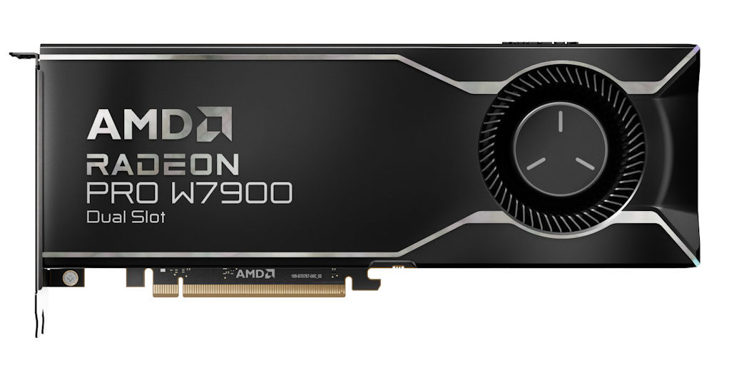 AMD發表AMD Radeon PRO W7900雙槽工作站繪圖卡